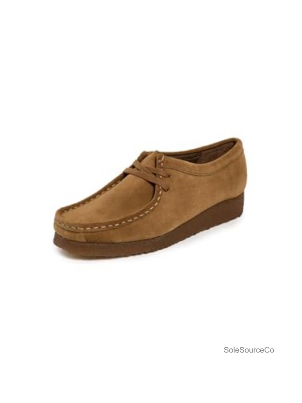 Suede Oxford Moc Toe Lace Up Comfort Casual Shoe